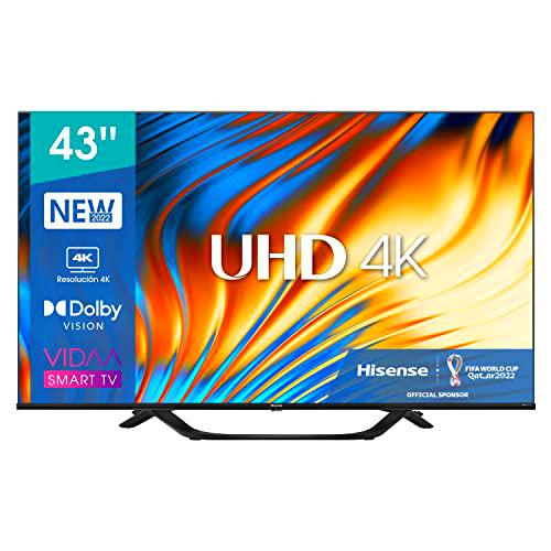 Hisense 43A63H (43 pulgadas) 4K UHD Smart TV, with Dolby Vision HDR