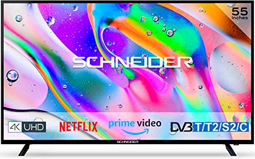 SCHNEIDER - LED55SC680K - TV LED 139cm UHD 4K - 55&quot;