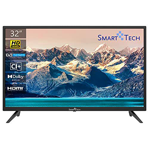 TV 322 SMART TECH HD DVBT2 C S2 SMT32N30HC1L1B1 GARANZIA ITALIA