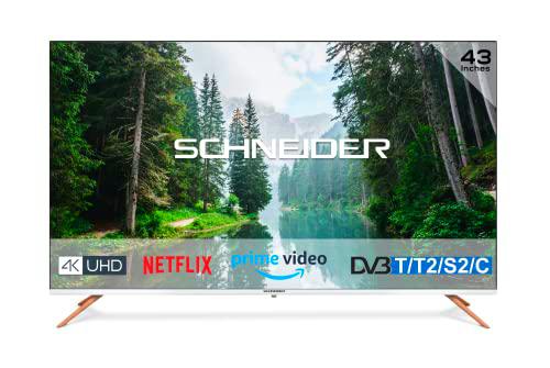 SCHNEIDER - SC43S1FJORD - Televisor LED 4K - 109 cm