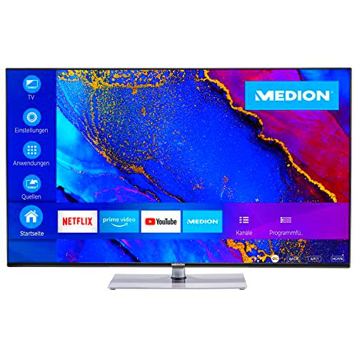 MEDION X14317 Televisión UHD de 108 cm (Smart TV, 4K Ultra HD