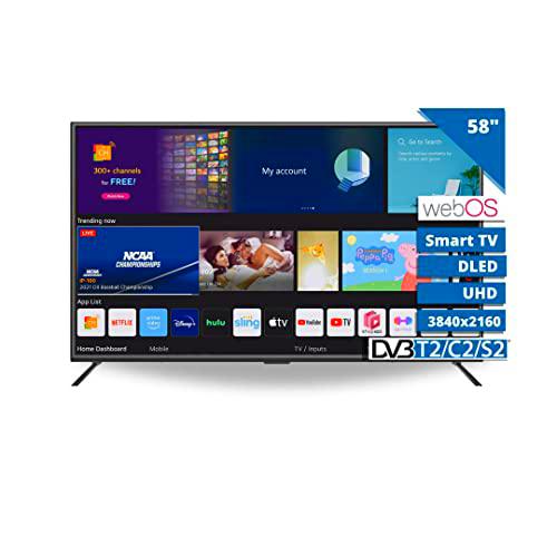 BSL-582S Smart TV 58” Pulgadas DLED UHD 3840 * 2160 | 60Hz | USB | DVBT2 | DVB-S2 | Ci+| HDMI x3|Web OS