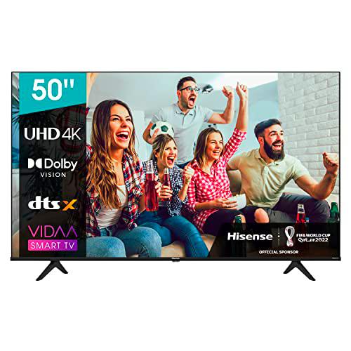 Hisense 50A6GG 126 cm (50 Inch) TV, 4K UHD, Smart TV