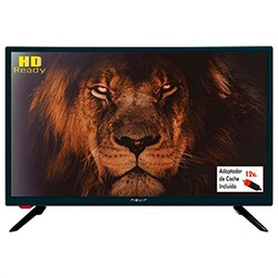 ATI TV Led 24&quot; (60,9 cm) NEVIR NVR-8072-24RD2S-SMA-N Smart TV HD Ready Android 9 Adaptador de Coche 12V