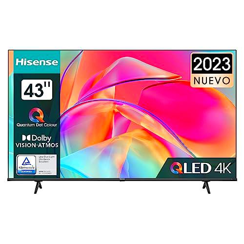 Hisense 43E7KQ QLED Smart TV, 43 Pulgadas Televisor