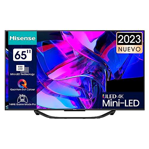 Hisense 65U7KQ Mini-LED VIDAA Smart TV, 65 Pulgadas Televisor