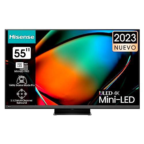 Hisense 55U8KQ Mini-LED VIDAA Smart TV, 55 Pulgadas Televisor