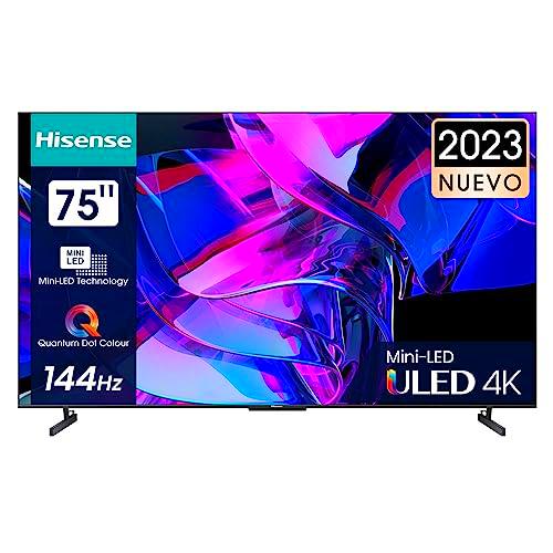 Hisense 75U7KQ Mini-LED VIDAA Smart TV, 75 Pulgadas Televisor