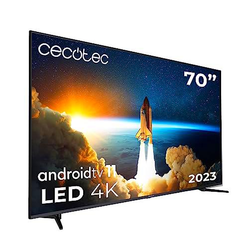 Cecotec Televisor QLED 70” Smart TV V1+ Series VQU11070+