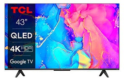 TCL 43C631 TV 43&quot; 4K QLED STVAnd USB 2XHDMI