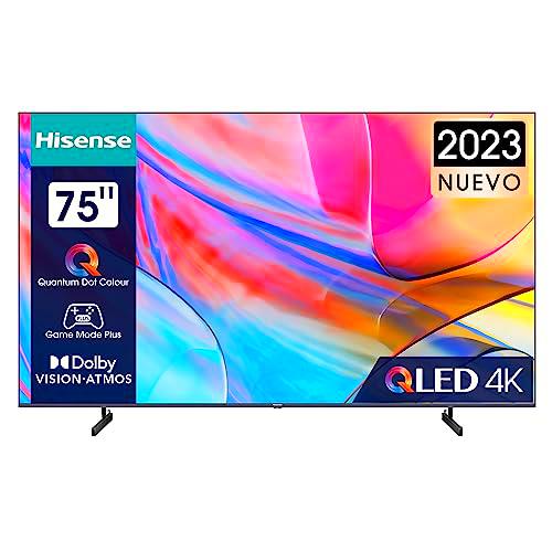 Hisense 75A7KQ QLED VIDAA Smart TV, 75 Pulgadas Televisor