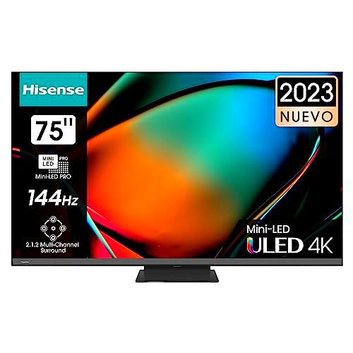 Hisense 75U8KQ Mini-LED VIDAA Smart TV, 75 Pulgadas Televisor