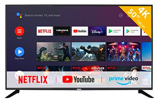 RCA RS50U2 Android TV (50 Pulgadas 4K Smart TV con Google Assistant)