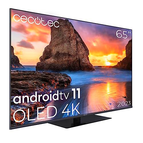 Cecotec Televisor QLED 65” Smart TV V1+ Series VQU11065Z+