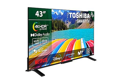 TOSHIBA 43UV2363DG Smart TV 4K UHD de 43&quot;, sin Marcos