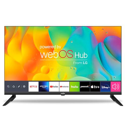 Cello 32&quot; Smart TV LG WebOS HD Ready Televisión con Triple sintonizador S2 T2 FreeSat Bluetooth Disney+ Netflix Apple TV+ Prime Video Made in Europe