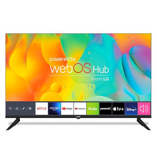 CELLO 43&quot; Smart TV LG WebOS HD Ready Televisión con Triple sintonizador S2 T2 FreeSat Bluetooth Disney+ Netflix Apple TV+ Prime Video Made in Europe