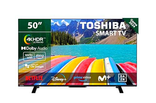 TOSHIBA 50UV2363DG Smart TV 4K UHD de 50&quot;, sin Marcos