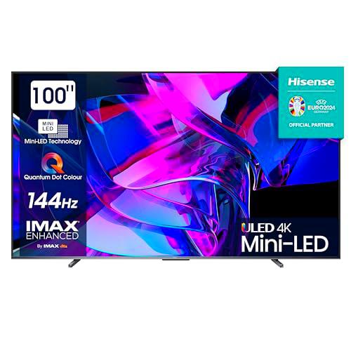 Hisense 100U7KQ Mini-LED Smart TV, 100 Pulgadas Televisor