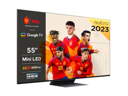 TCL 55C841 Google TV 55&quot; QD-MiniLED de 144Hz, 4K UHD