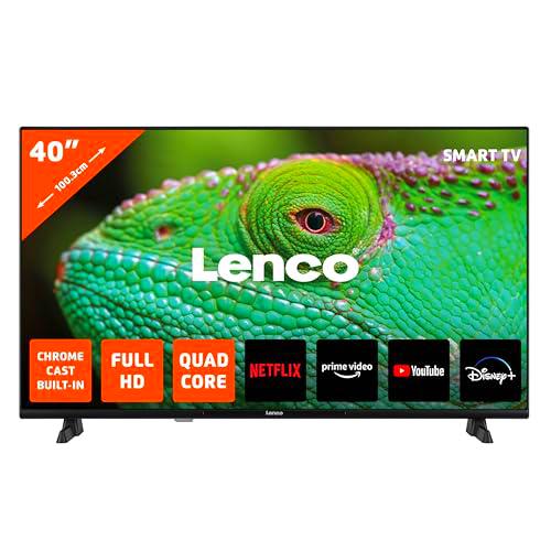 Lenco LED-4044BK - Android Smart TV Full HD de 40 pulgadas