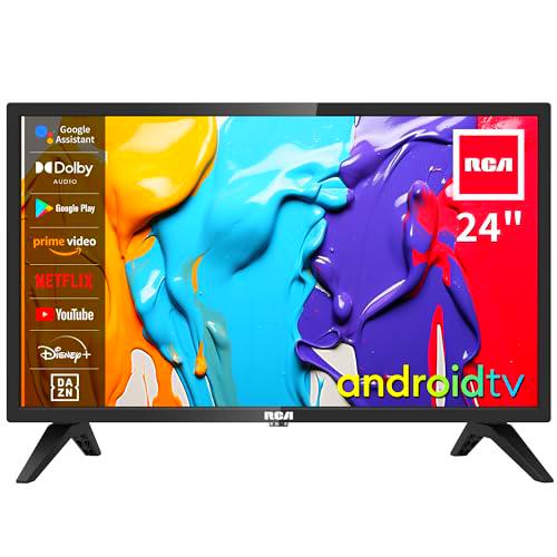 RCA Smart TV 24 Pulgadas LED HD WiFi Bluetooth Android Televisor con Google Assistant