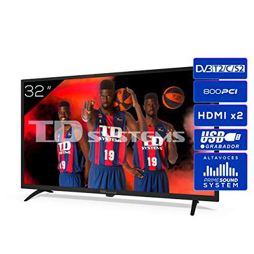 TD Systems K32DLK12H - Televisores 32 Pulgadas HD 3X HDMI