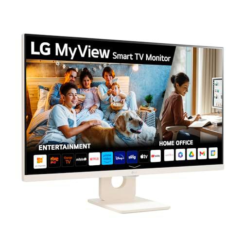 LG 27SR50F-B - Monitor Inteligente, 27 Pulgadas, Pantalla IPS