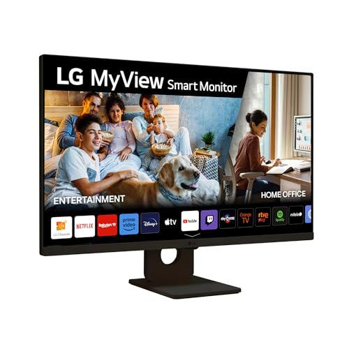 LG 27SR50F-B - Monitor Inteligente, 27 Pulgadas, Pantalla IPS