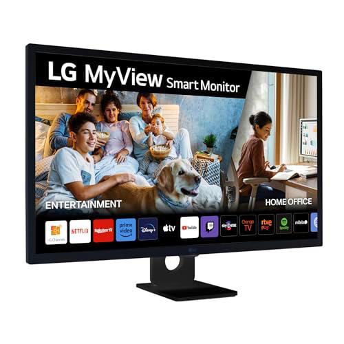 LG 27SR50F-B - Monitor Inteligente, 27 Pulgadas, Pantalla IPS