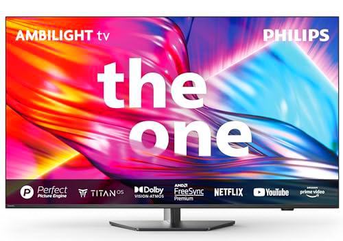 Philips Ambilight 43PUS8919 Smart TV 4K LED - Pantalla de 43 Pulgadas con Plataforma Titan OS Pixel Precise Ultra HD y Sonido Dolby Atmos