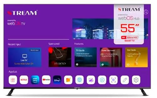 Stream System - WebOS TV Smart 55&quot;, UHD 4K, LG Magic Remote