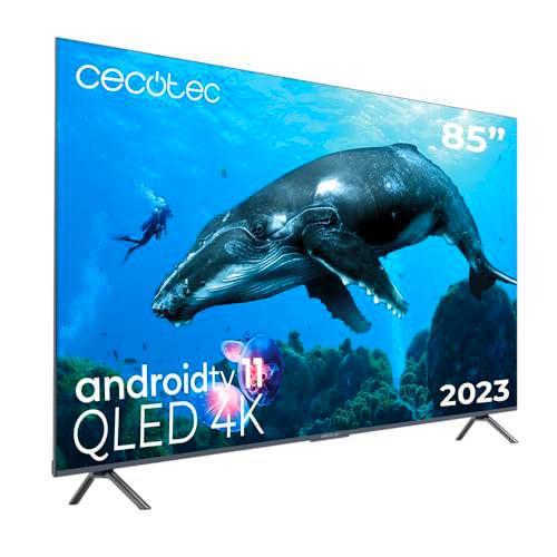 Cecotec Televisor QLED 85&quot; Smart TV V3+ Series VQU30085+