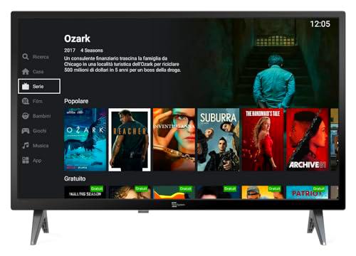 Tele System Smart TV 24 Pulgadas Android AOSP LX2 A11