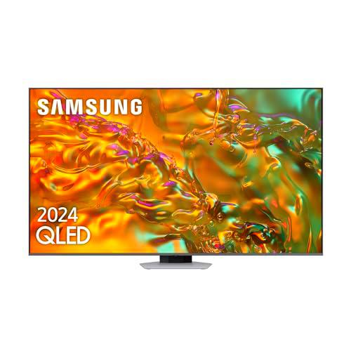 SAMSUNG TV QLED 4K 2024 55Q80D Smart TV de 55&quot; con Imagen y Sonido mejorados