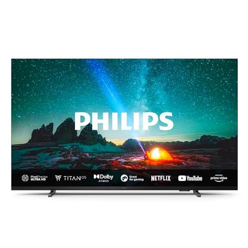 Philips 75PUS7609 Smart TV 4K LED - Pantalla de 75 pulgadas con plataforma Titan OS Pixel Precise Ultra HD y sonido Dolby Atmos