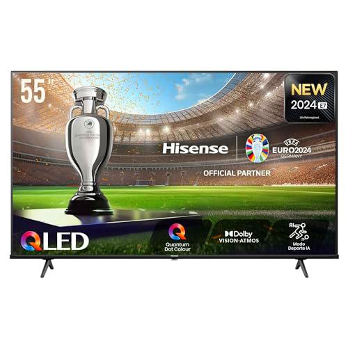 Hisense 55E7NQ - QLED Smart TV, 55 Pulgadas Televisor