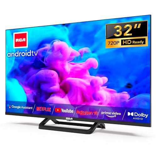 RCA Smart TV 32 Pulgadas LED HD Android Televisión con Google Assistant