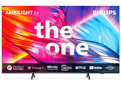 Philips Ambilight 75PUS8919 Smart TV 4K LED - Pantalla de 75 pulgadas con plataforma Titan OS Pixel Precise Ultra HD y sonido Dolby Atmos