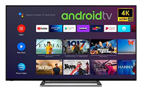 Toshiba Televisor Smart TV 65UA3D63DG 65&quot; Android 11 4K UHD E Negro