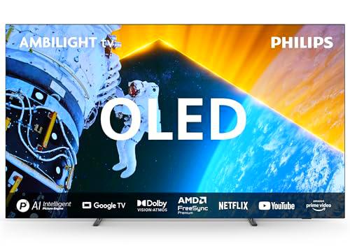 Philips Ambilight 77OLED819 Smart TV 4K OLED - Pantalla de 48 Pulgadas con P5 AI Picture