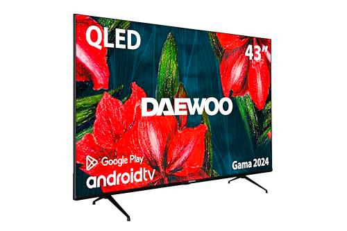 DAEWOO D43DM55UQPNS - QLED Android TV 43 Pulgadas 4K HDR