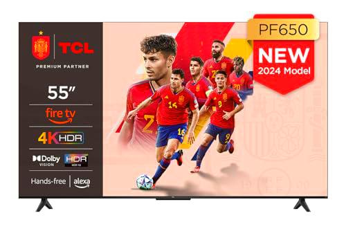 TCL 55PF650 55 Pulgadas 4K Ultra HD, HDR TV, Smart LED Fire TV (Dolby Vision