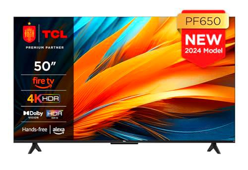 TCL 50PF650 50 Pulgadas 4K Ultra HD, HDR TV, Smart LED Fire TV (Dolby Vision