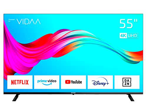 DYON Smart 55 VX, 139 cm (55&quot;), Smart TV, 4K UHD, triple sintonizador HD (DVB-C/-S2/-T2)