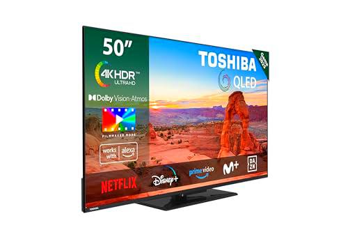 Toshiba 50QV3463DG Smart TV QLED 4K UHD de 50&quot;, sin Marcos