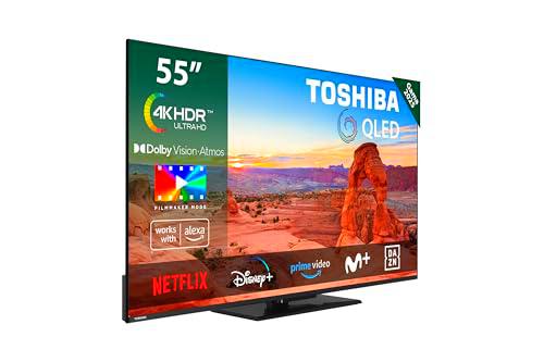 Toshiba 55QV3463DG Smart TV QLED 4K UHD de 55&quot;, sin Marcos