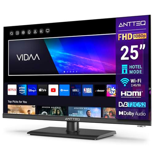 Antteq Vita Smart TV 25 Pulgadas,(Televisores 62cm) Full HD