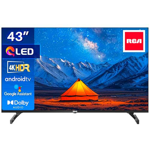 RCA Smart TV 43 Pulgadas (108 cm) QLED 4K UHD HDR Android TV