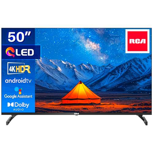 RCA Smart TV 50 Pulgadas (126 cm) QLED 4K UHD HDR Android TV